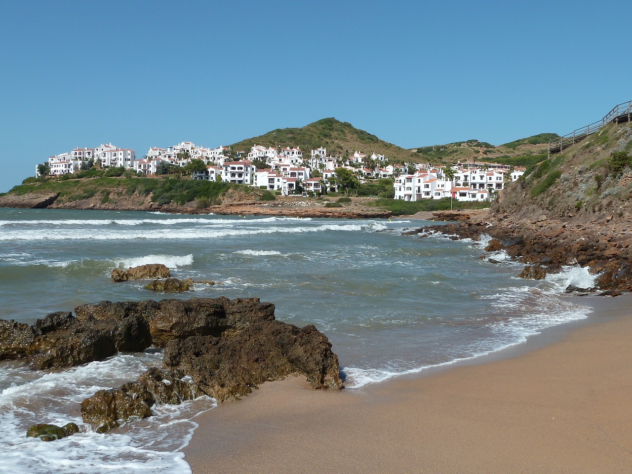 De geweldige stranden van Menorca