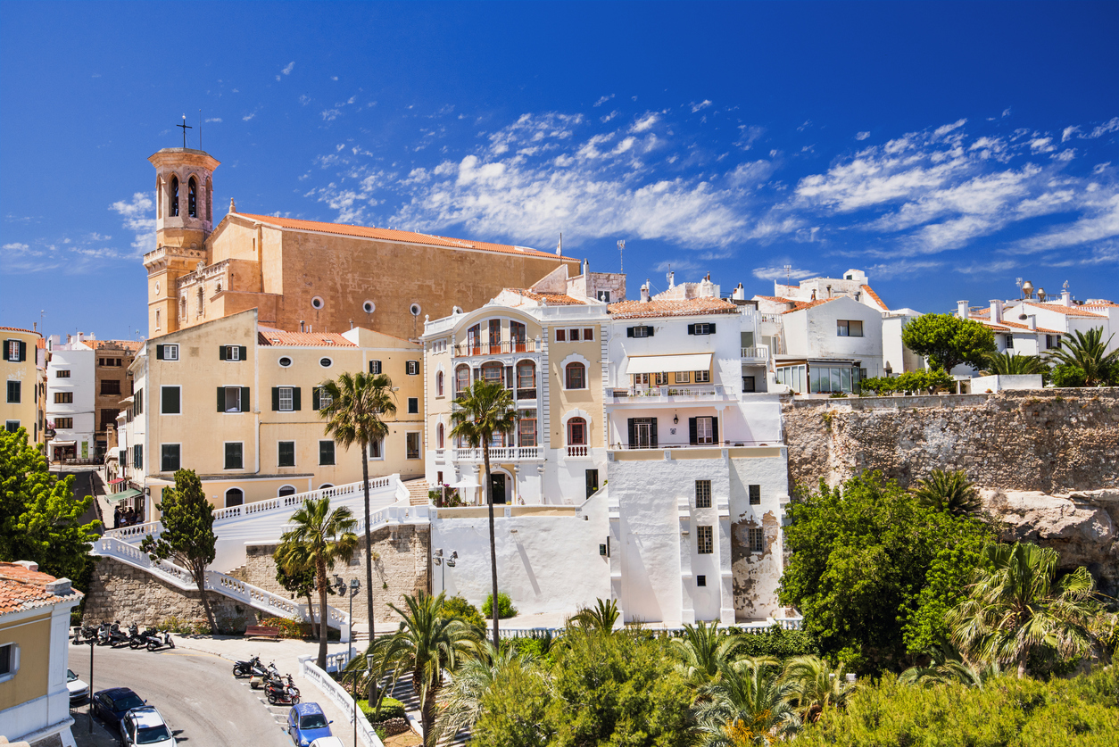 Mahon, de hoofdstad van Menorca